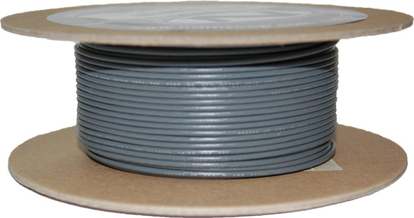 Namz Custom Cycle #18-Gauge Grey 100' Spool Of Primary Wire Nwr-8-100