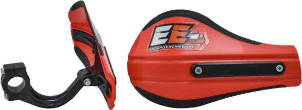 Enduro Engineering Composite Mnt Roost Deflectors Red W/Mounting Hardware 53-226