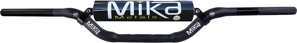Mika Metals Handlebar Hybrid Series 7/8" Yz/Reed Bend Blk Mkh-11-Yz-Black