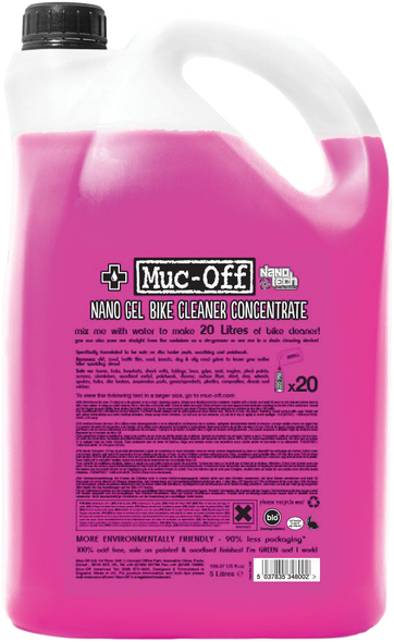 Muc-Off Nano Gel Cleaner 5 Lt 348Us