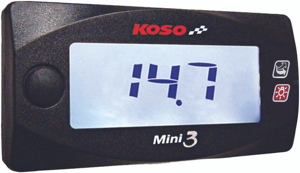 Koso Mini 3 Narrow Band Air/Fuel Ratio Meter Ba003211