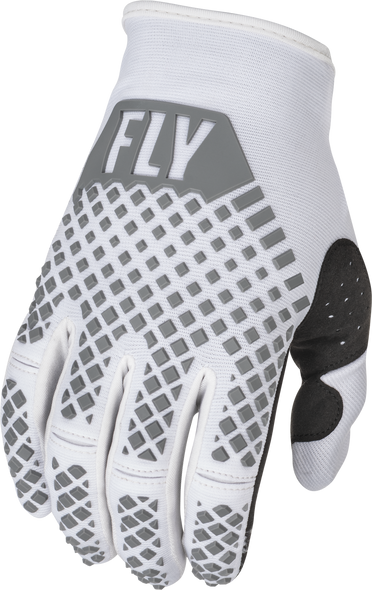Fly Racing Kinetic Gloves White Xs 375-412Xs