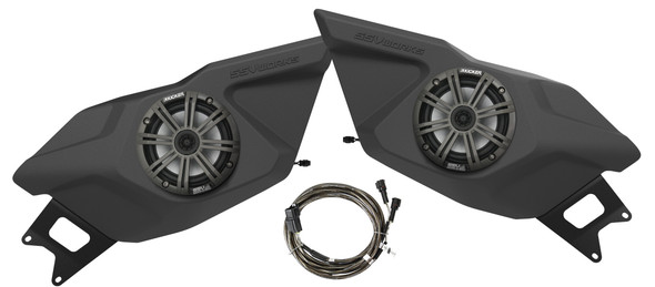 Ssv Works 6.5" Door Speakers Kicker Pol Rz5-Df65Krc