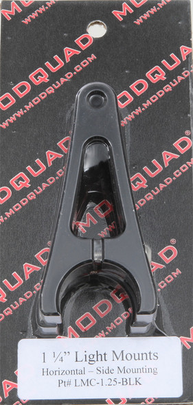 Modquad Mq Light Mnt 1.25" Clip Mnt Blk Lmc-1.25-Blk