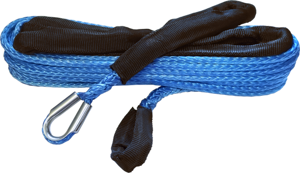 Kfi 1/4 In. X 50 Ft. Extension Rope Synthetic Blue Syn-Ext-B50