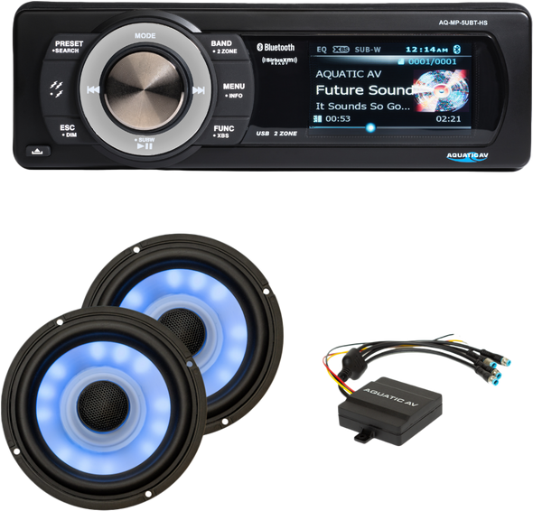 Aquatic Av Ultra Rgb And Stereo Plus Kit `98-13 Flt/Flh Hk105