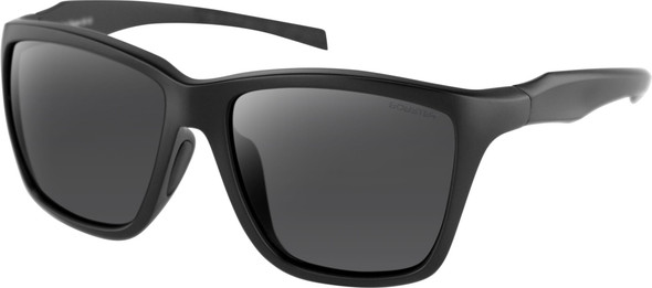 Bobster Anchor Sunglasses Matte Black Smoked Polarized Lens Banc001P