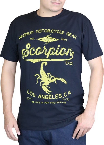 Scorpion Exo Stinger Shirt Black Sm 61-740-03