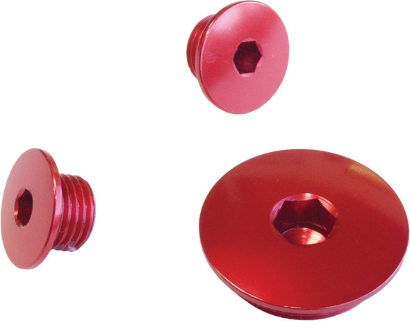 Works Engine Plugs Red 24-525