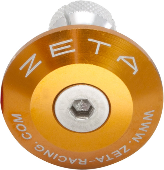 Zeta Bar End Plug Gold Ze48-7104