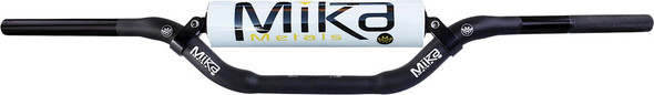Mika Metals Handlebar Hybrid Series 7/8" Cr High Bend Wht Mkh-11-Ch-White