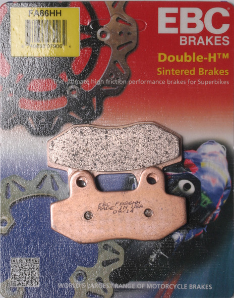 EBC Brake Pads Fa86Hh Double-H Sintered Fa86Hh