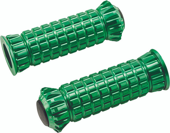 Puig Footpegs R-Fighter Green 9192V