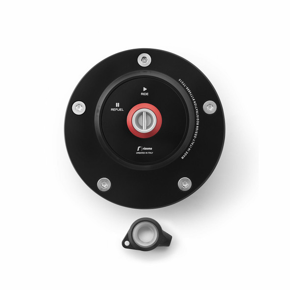 Rizoma Gas Cap Locking Black Tri Tf030B