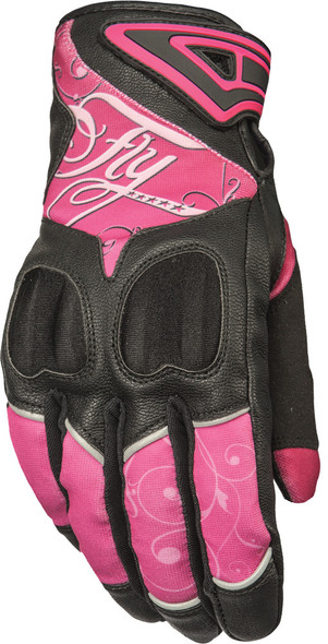 Fly Racing Women'S Venus Gloves Pink/Black Xl #5884 476-6121~5