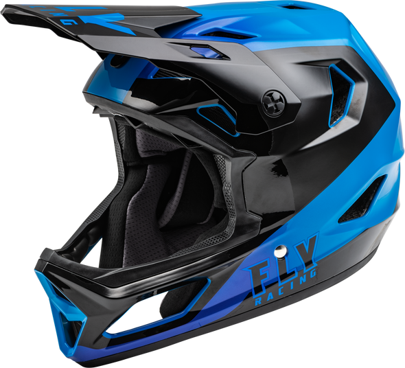 Fly Racing Rayce Helmet Black/Blue Sm 73-3600S