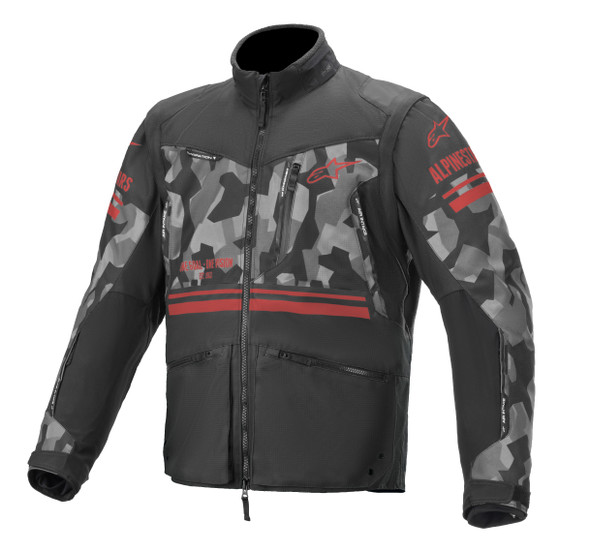 Alpinestars Venture R Jacket Grey Camo/ Red Fluo 2X 3703019-9133-2Xl