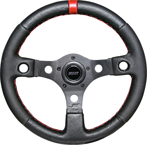 Grant Competition Steering Wheel Black/Red W/Inserts 1079