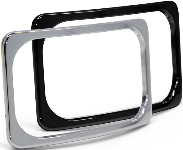 Baggernation Stealth Ii License Plate Frame Black Slp2-B