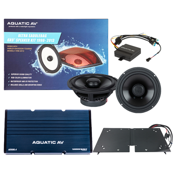 Aquatic Av Ultra Speaker Kit Flht `14-Up Bt301