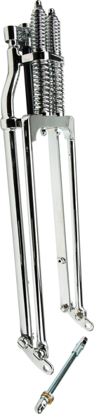Harddrive Springer Fork Tapered Leg +2 Chrome 061-400