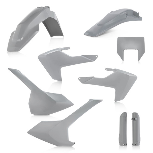 Acerbis Full Plastic Kit Hus Grey 2733430011