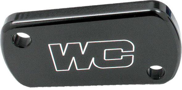 Works Rear Brake Cover (Black) 21-715