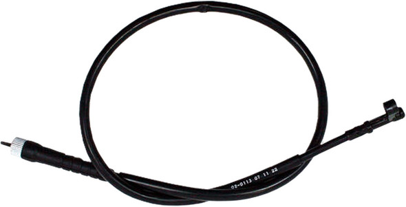 Motion Pro Black Vinyl Speedo Cable 02-0113