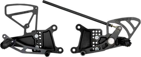 Vortex Rear Set Complete Blk Yam Rs603K