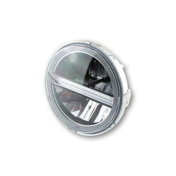 Highsider Headlight Type 6 Led 5 3/4" Chrome 226-019