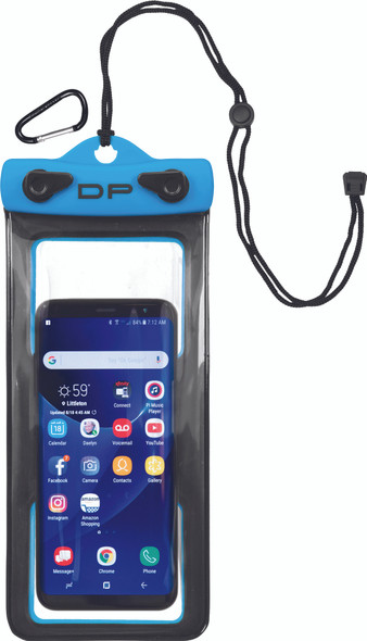 Kwik TEK Phone Case 4"W X 8"L Electric Blue Dp-48Eb