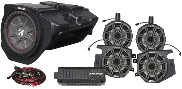 Ssv Works 5 Speaker Plug And Play Kit Kicker Ride Command 220-Rz34-Q5Krc