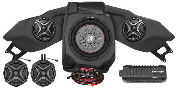 Ssv Works 5 Speaker Plug And Play Kit Ride Command 220-Rz5-Q5Arc