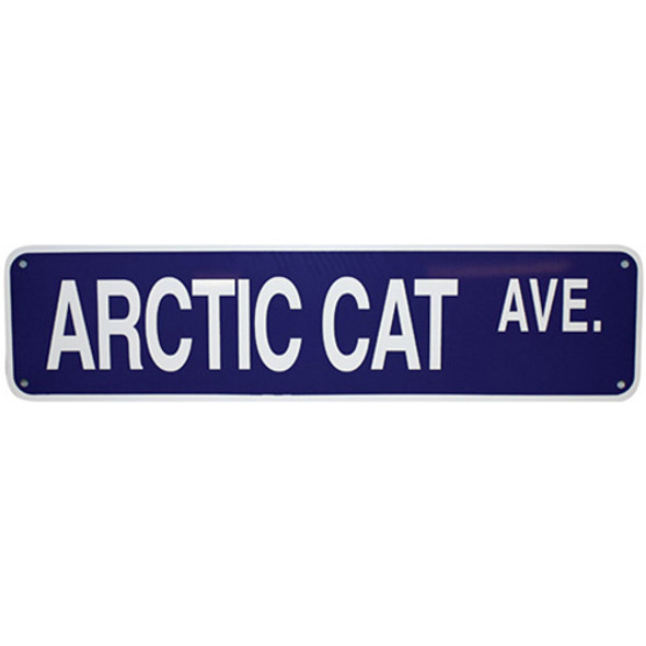 Voss Signs Arctic Cat Ave. - Aluminum Street Sign 6" X 24" 624Aca
