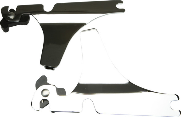 Harddrive Detachable Side Plates Chrome Flstc 00-02 86090