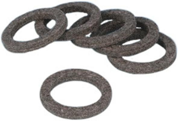 James Gaskets Gasket Washer Fork Felt 10/Pk 45850-48