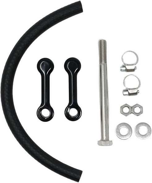 Dk Custom Products Billet Tank Lift Kit 2" `99-17 Softail Powder Coat Blk Dk-Sft-Tlk-2