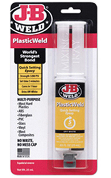 Jb Weld Plasticweld Syringe - 25Ml 50132