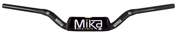 Mika Metals Handlebar Raw Series 1-1/8" Cr High Bend Blk Mk-Ra-Ch-Black