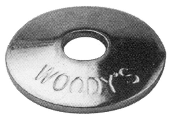 Woodys Round Plates Aluminum 7Mm Pkg 96 Awa-3700-B