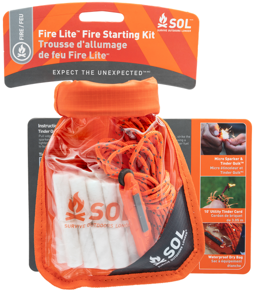 Amk Sol Fire Lite Kit In Dry Bag 6/Pk 0140-1234