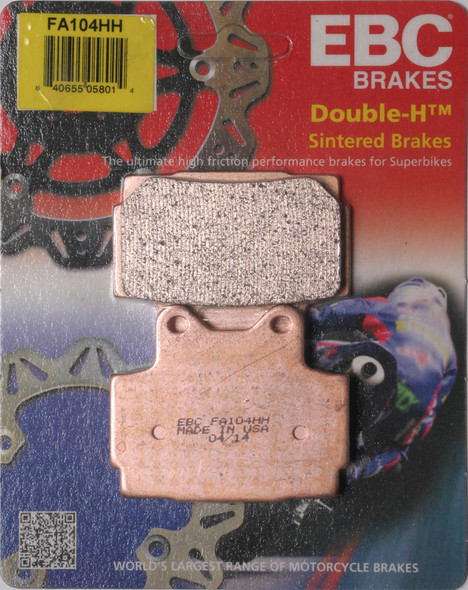 EBC Brake Pads Fa104Hh Double-H Sintered Fa104Hh