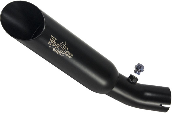 Voodoo Single Shorty Slip-On Exhaust Black Vecbr6F4Ik1B