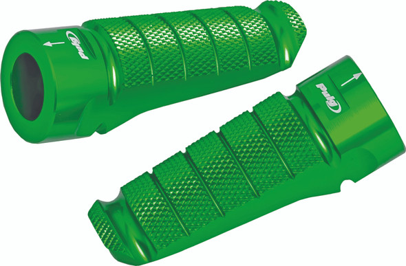 Puig Footpegs Racing Green 6301V