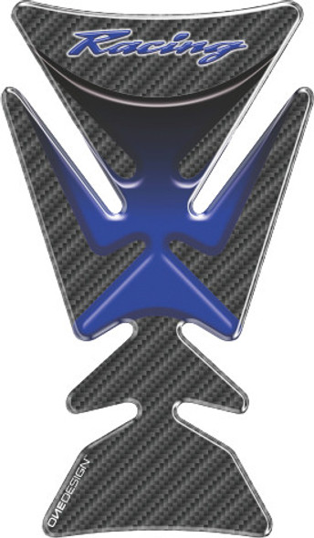 One Emblems Tankpad Racing Blue Cermedbp