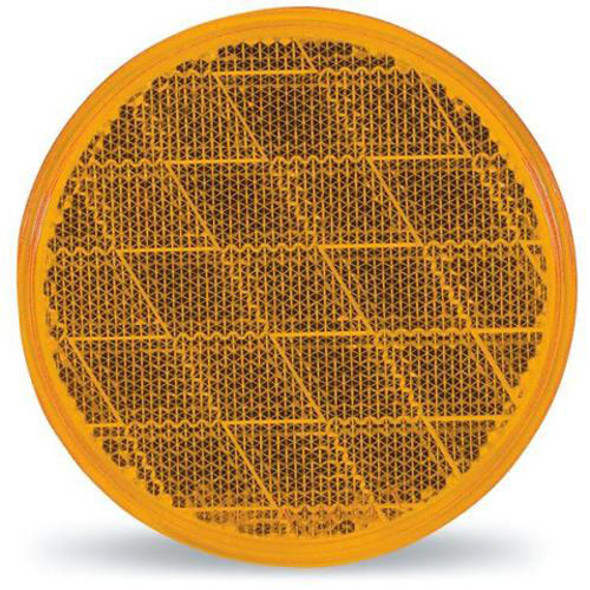 Optronics Reflector Round Amber Re-21As