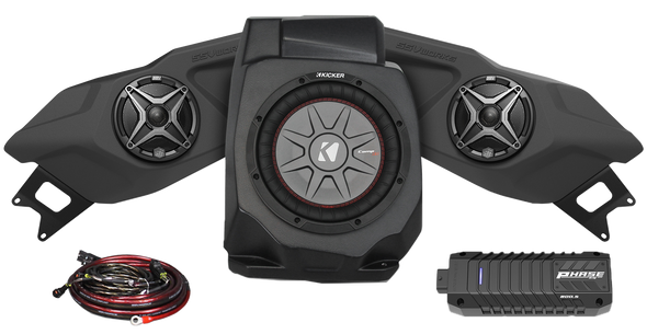 Ssv Works 3 Speaker Plug And Play Kit Ride Command 220-Rz5-Q3Arc