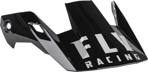 Fly Racing Rayce Helmet Visor Black/White Yl 73-91154Y