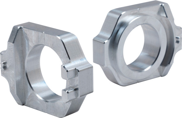 Works Axle Blocks Elite Hon Silver 17-305