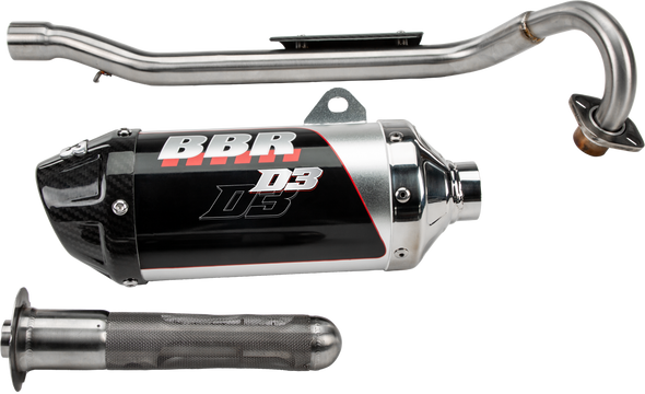 BBR D3 Exhaust System Hon 240-Hxr-5031